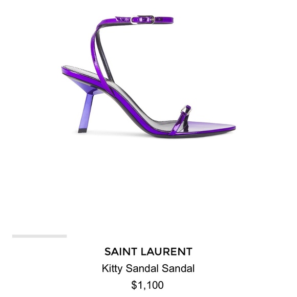 YSL Purple Heels - Picture 6 of 6